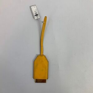 Tory Burch Gold Hardware Yellow Leather Luggage Bag Charm Key‎ Chain